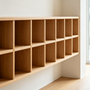 Scandinavian Style Hallway Organizer Cabinet
